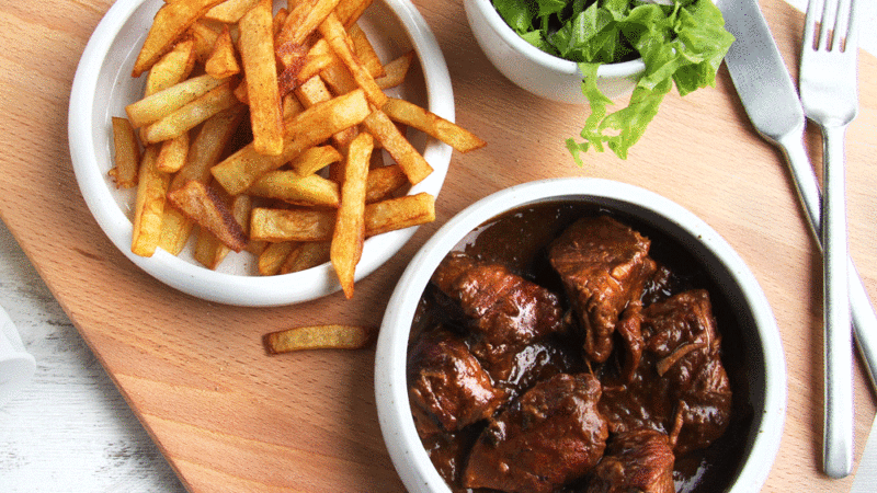 Friet Stoofvlees AUB!