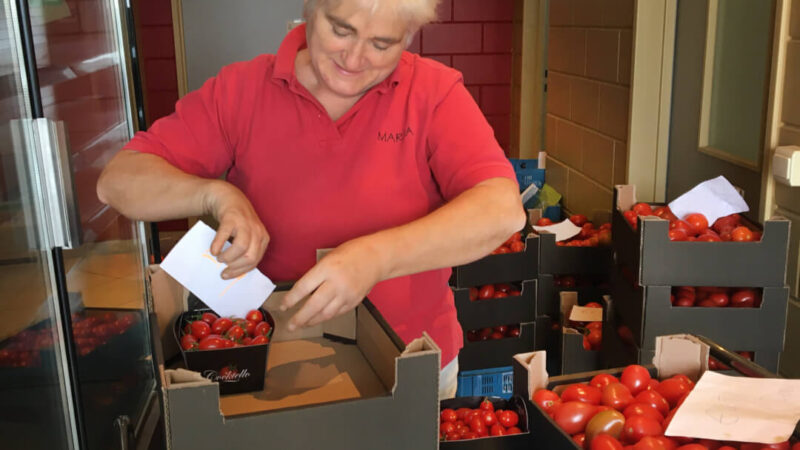 Lekkere tomaten voor Cathérine